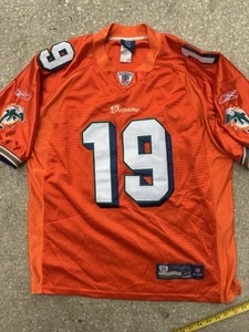 Maglia NFL Miami Dolphins Brandon Marshall Football Nfl Onfield taglia 48 - Foto 1 di 5