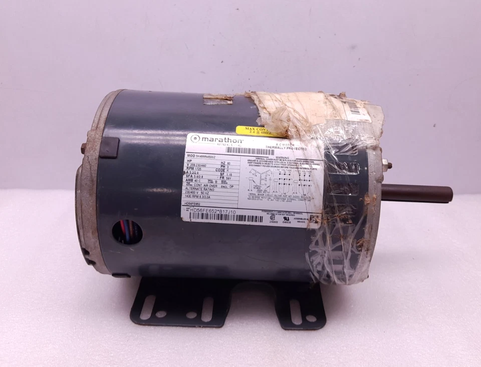 Marathon 5K49MN4500Z A-C Motor 208-230/460V 60Hz 1725 RPM 3PH Code K - Image 1 of 4
