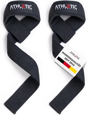 BESUCHE DEN ATHLETIC AESTHETICS-STORE ATHLETIC AESTHETICS Zughilfen Für Krafttraining Und Bodybuilding (Gepolstert) -