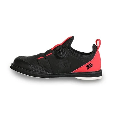 3G Men's Speed Dial+ Black/Red Right Hand Bowling Shoes - Image 1 of 4