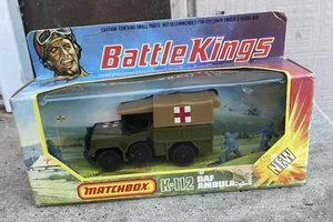 Matchbox Battle Kings K-112 DAF Ambulance Lesney 1977 New Rare - Picture 1 of 6