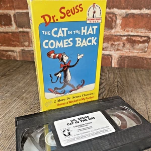Dr. Seuss The Cat in the Hat Comes Back (Random House, 1989) VHS tape VTG - Picture 1 of 9