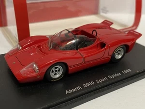 SPARK Abarth Sport Spider 1968 1:43 resina auto - Foto 1 di 7