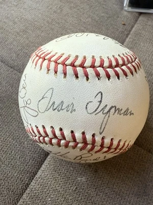 Detroit Tigers Team Autograph Baseball 1996  - Image 1 of 4