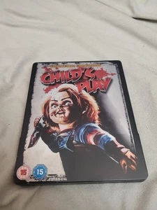 Child's Play - BLU RAY Region Free - Steelbook - OOP / Rare - Picture 1 of 9
