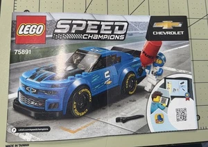 Lego Speed Champions 75891 Instructions BOOKLET ONLY - Picture 1 of 2