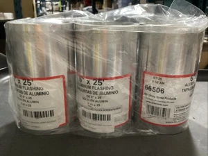 Lot of 3 Amerimax 66506 Aluminum Flashing 6” X 25’ - Picture 1 of 4