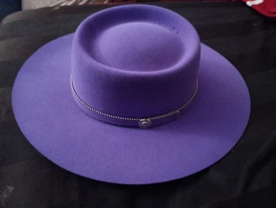 Vintage Beaver Fur Felt  Top Hat - Image 1 of 4