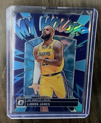 2024-25 Panini Donruss Optic - My House LeBron James #3 Purple Prizm - Image 1 of 2