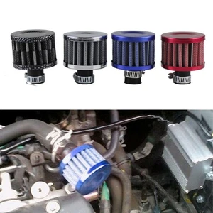 1pc 12mm Mini Cold Air Intake Filter Turbo Vent Crankcase Breather Valve Cover - Bild 1 von 17
