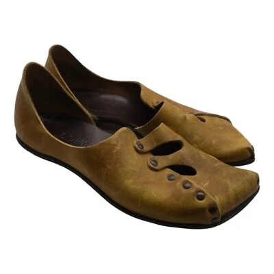 Cydwoq Schuhe Damen 35 braun Haube Sandalen Leder USA Akademie Karriere adrett  - Bild 1 von 4