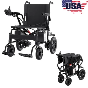 500W Foldable Electric Lightweight Intelligent Wheelchair For Senior All Terrain - Picture 1 of 13