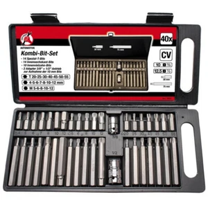 set 40 pezzi inserti combinati - codice bgs7073 KRAFTMANN officina - Imagen 1 de 1