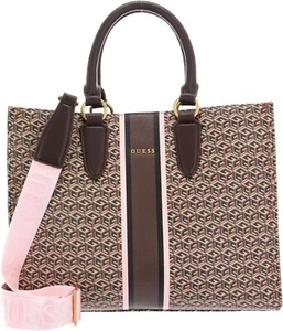 Guess Tasche Damen Schultertasche HWSA9003230 Braun/Rosa - Bild 1 von 11
