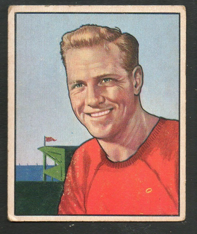 1950 Bowman Football Card #106 Ed Carr-San Francisco 49ers Vg Card - Image 1 of 1