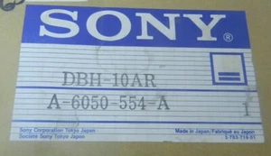 Sony DBH-07AB-R Drum Assembly A-6050-541-B - Picture 1 of 3
