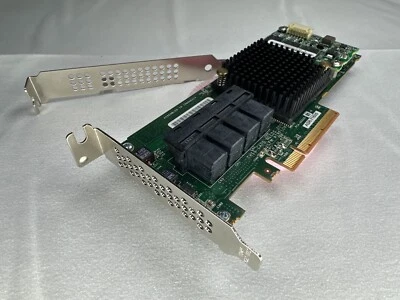 Adaptec ASR-71605 1G 16-Port SAS/SATA RAID Card 1GB Cache Small Bracket - Image 1 of 4
