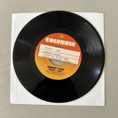 Johnny Cash I Hardly Ever Sing Beer Drinking Songs/Texas 1947 45rpm Tested VG - Image 1 of 3