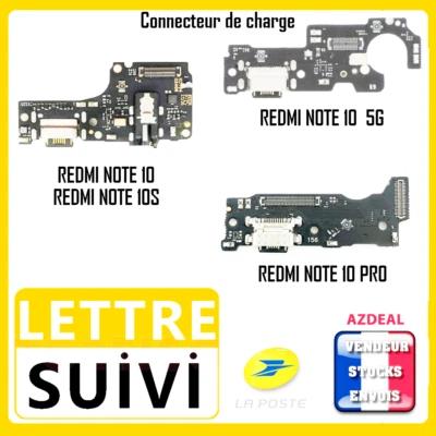 Connecteur de charge XIAOMI REDMI NOTE 10 10S 10 PRO 5G port USB alimentation