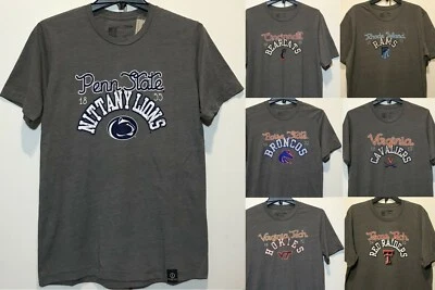 New NCAA Women's T-Shirt Gray Color Ladies S/S College Tee Shirt - Pick One - Image 1 of 4