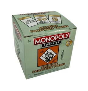 Hasbro Monopoly Surprise Series 1 Collectible Tokens 5 Pieces - Picture 1 of 6