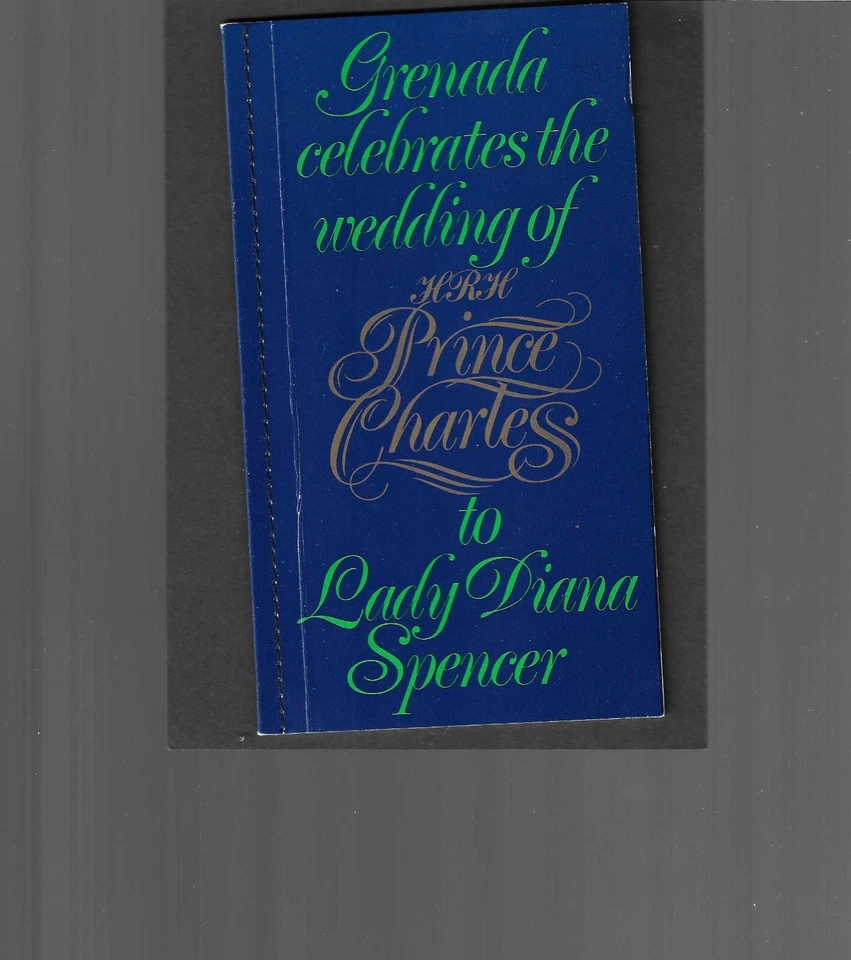 Гренада 1981 марка буклет - королевская свадьба - MNH - Изображение 1 из 1