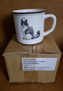 Pottery Barn FRIENDS -SMELLY CAT MUG - New in Box - Picture 1 of 3
