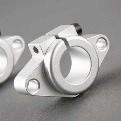 Binari lineari staffe albero supporto per alberi da Ø 8 a 60 mm n.SHF8 - SHF60 - Immagine 1 di 4