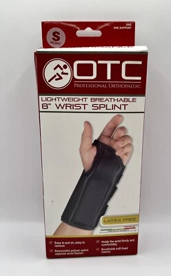 OTC Wrist Splint, 8-Inch Adult, Lightweight Breathable,Small (Right Hand) 2083 - Image 1 of 4