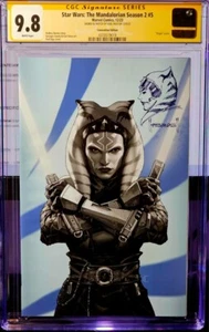 Star Wars Mandalorian Season 2 5 CGC ss 9.8 + Ahsoka Tano Remark Kael Ngu Virgin - Picture 1 of 1