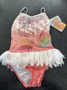 Disney Store Princess Tinker Bell One Piece Swimsuit Girl Size 5/6 - Picture 1 of 7