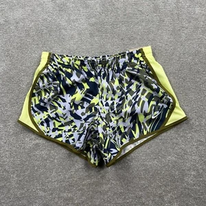 Nike Dri-Fit Tempo Girls Running Shorts Size Youth Med Green DX4983 Lined - Picture 1 of 9