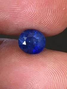 1.44 Carats | Natural Royal Blue Sapphire|Loose Gemstone| Sri Lanka - New - Picture 1 of 12
