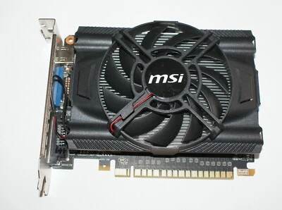 MSI Nvidia Geforce GTX650 2GB GDDR5 PCIE HDMI/DVI/VGA Graphics Card - Image 1 of 4