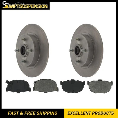 Комплект задних дисковых тормозных колодок дисковый тормоз ротор C-Tek для Nissan Maxima 1984-1987 - Изображение 1 из 4