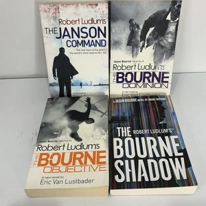 Robert Ludlum - Jason Bourne Books Memory Loss Spy Solving Crime Espionage - Picture 1 of 9