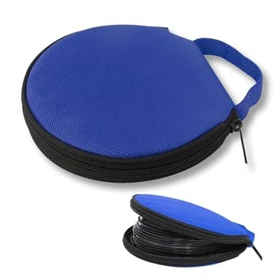 Car CD Large Capacity Storage Bag, CD Disc Storage Bag, DVD Oxford 1 PC Blue - Image 1 of 4