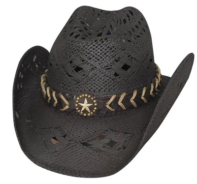 Bullhide Hats 2649Bl Run A Muck Collection Naughty Girl Large Black Cowboy Hat - Image 1 of 2