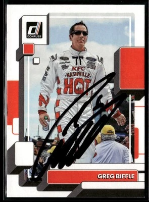 Signed 2023 Donruss #102 Greg Biffle IP Auto - Image 1 of 2