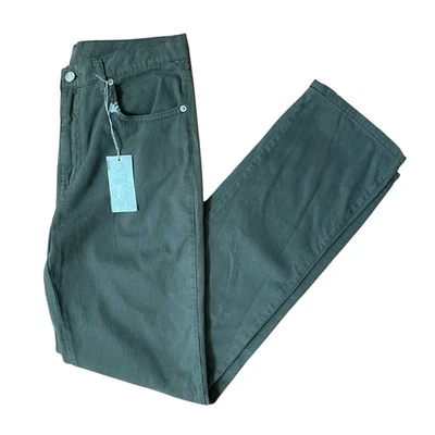 Pantalones Icejeans Iceberg para mujer color oliva hechos en Italia nuevos con etiquetas envío gratuito Foto 1 de 4