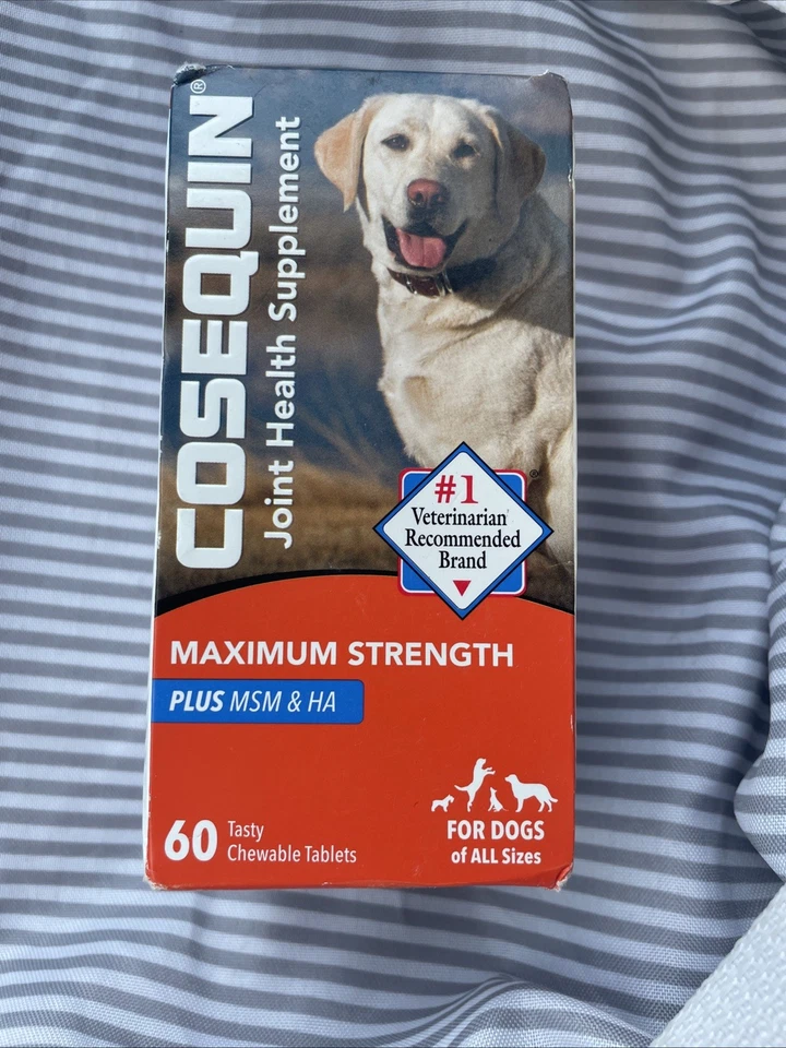 Cosequin Suplemento Salud Articular para Perros 60 Comprimidos Masticables Exp. 07/2026 Foto 1 de 1