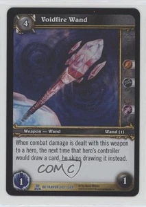 2010 World of Warcraft TCG: Archives Reprint Foil Voidfire Wand (Betrayer) b7o - Picture 1 of 3