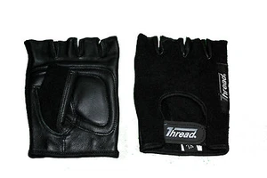 LEVANTAMIENTO DE PESAS, GUANTES DE ENTRENAMIENTO FÍSICO, CUERO REAL COLOR NEGRO MARCA HILO(R) - Imagen 1 de 1