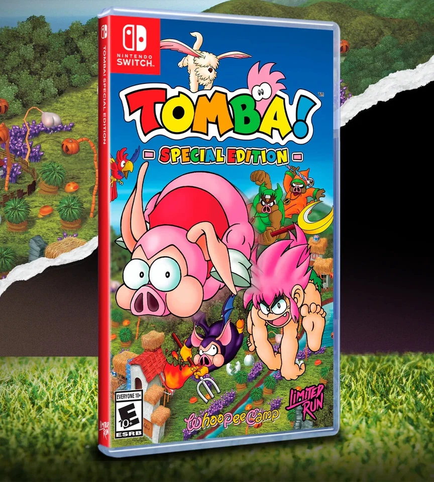 TOMBA! SPECIAL EDITION NINTENDO SWITCH LIMITED RUN GAMES #245 MULTILINGUA NUOVO - Immagine 1 di 4