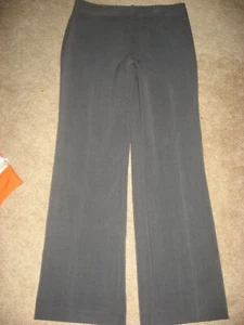 Womens Gray LAURA ASHLEY Stretch Dress Pants 6 - Picture 1 of 2