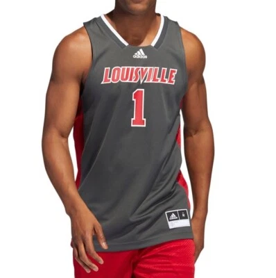 Adidas University of Louisville Cardinals Retro Basketball Jersey H59120 Mens L - Image 1 of 4