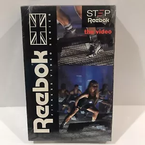 Vintage Step Reebok the Video Gin Miller 1992 VHS Complete With Booklet NIB - Picture 1 of 3