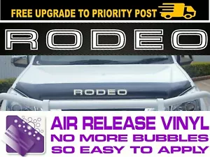 for Holden Rodeo RA TF BONNET PROTECTOR DECAL Sticker 400mm - Picture 1 of 6