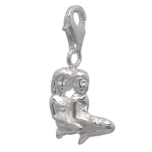 MELINA Charm Anhänger Zwillinge Silber 925 - Bild 1 von 1