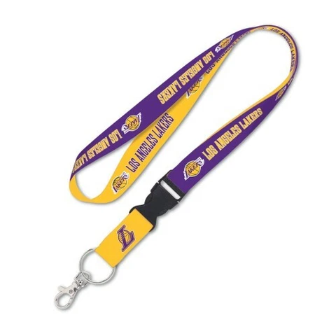 Los Angeles Lakers Lanyard Keychain ID Holder Cover